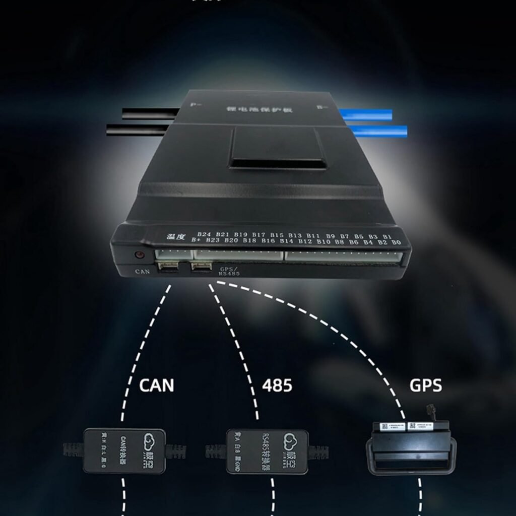 2 x JK B2A24S20P Smart 2A DC 200A BT 36V 48V 60V Li-Ion LTO 18650 Lifepo4 Battery Storage