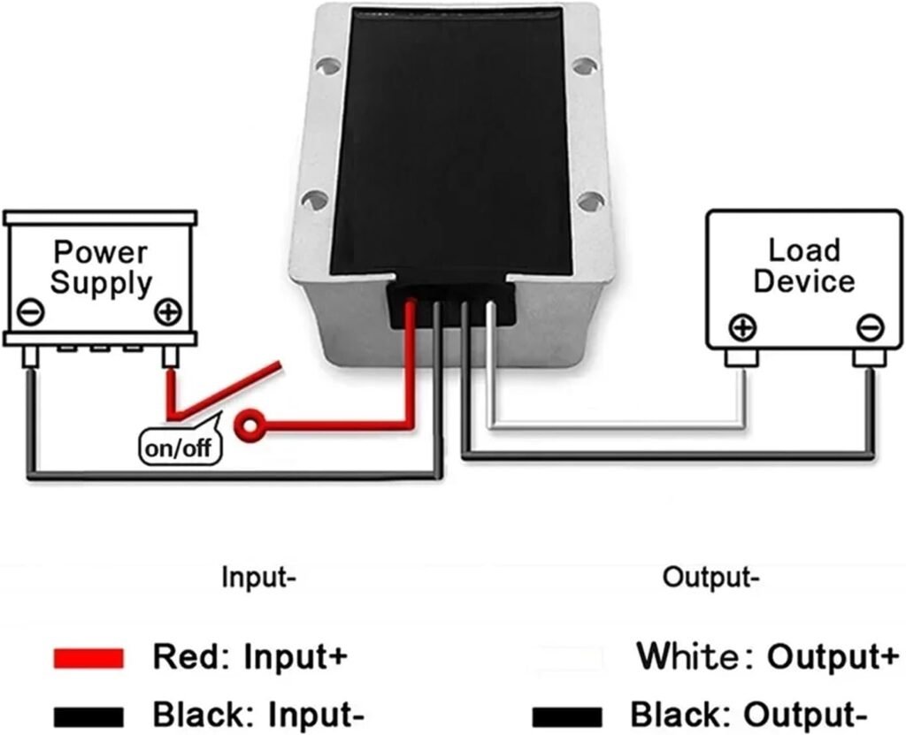 DC DC Battery Charger 10-36V 12V 24V to 14.6V 13.8V 16.8V 12.6V 15A Constant Current for Lead-acid Lithium Batteries Lifepo4(12V24V TO 16.8V 15A)