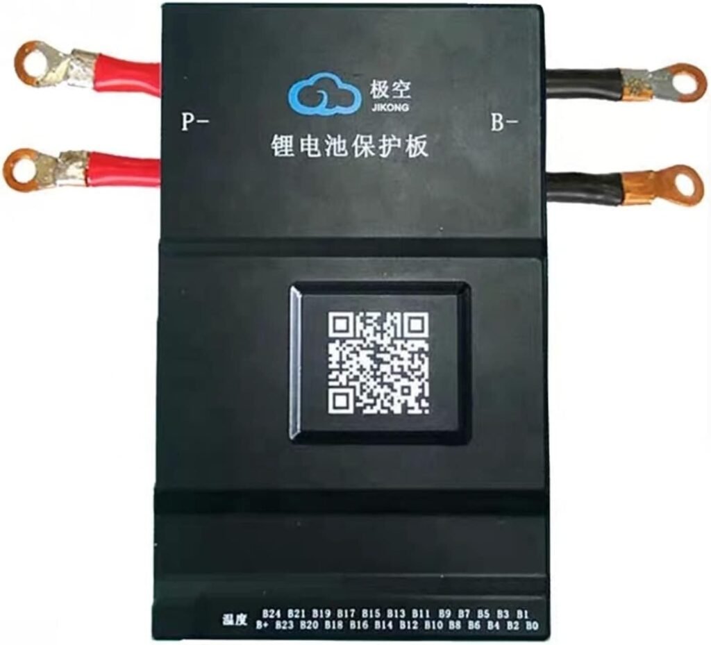 JK Battery Equalizer Board Battery Management System Smart Lifepo4 BMS 1A/2A Active Balance JK 12S-24S 36V-72V 60A-200A (Color : BD6A24S6P, Size: JK)