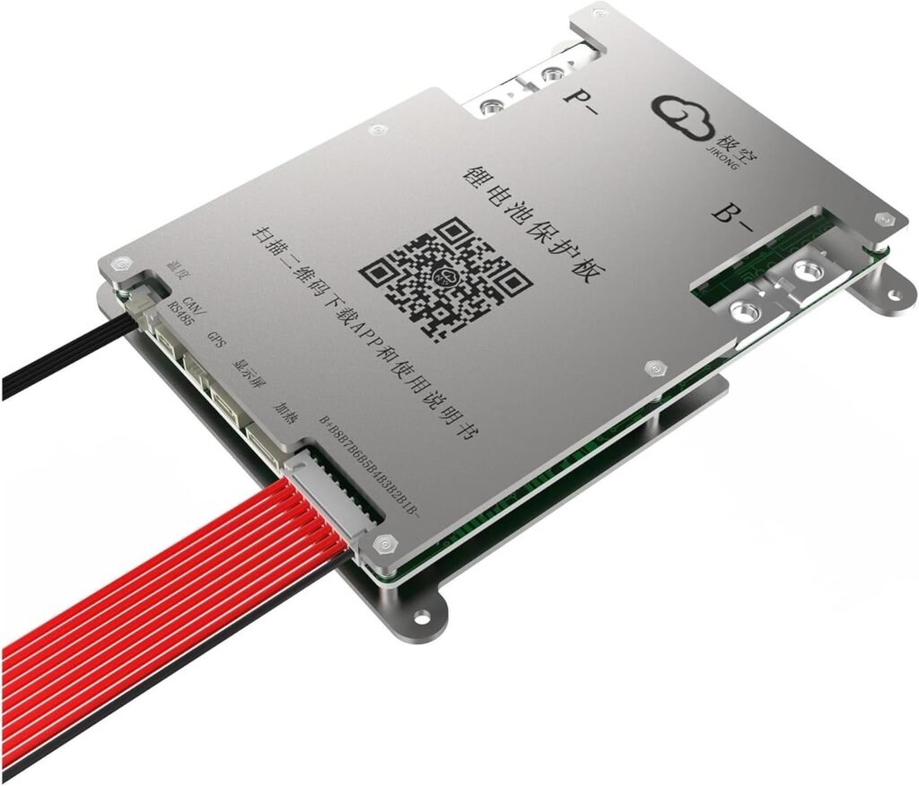 JK BMS B1A8S10P / B1A8S10P-HC, BMS 4S 5S 6S 7S 8S 12V 24V Battery with 1A Active Balance BMS Lifepo4 (Color : B1A8S10P-HC, Size : JK)