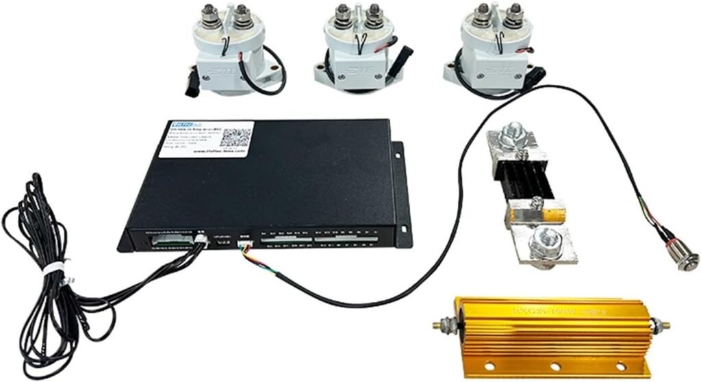 JK BMS Battery Equalizer 1A 2A Active Balance BMS 4S 8S 12S 13S 14S 16S 20S 24S Smart Bms 40A 60A 80A 100A 150A 200A Lifepo4 Li-Ion Lto Battery Battery Protection Module (Color : 8-25S 2A 600A No Rel