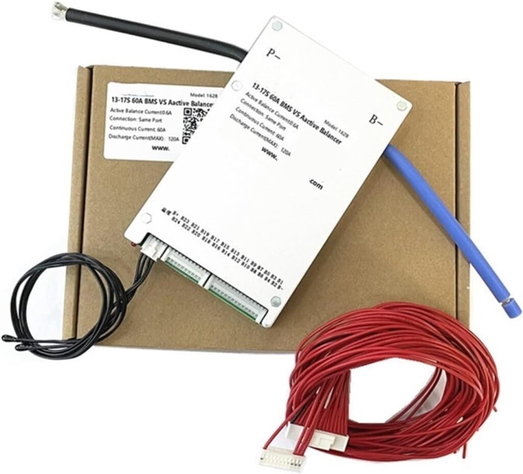 JK BMS Battery Equalizer 1A 2A Active Balance BMS 4S 8S 12S 13S 14S 16S 20S 24S Smart Bms 40A 60A 80A 100A 150A 200A Lifepo4 Li-Ion Lto Battery Battery Protection Module (Color : 8-25S 2A 600A No Rel