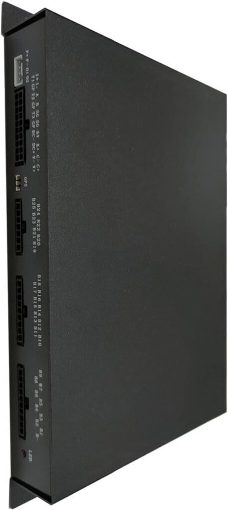 JK BMS Battery Equalizer Jk Bms Active Balance 8S 12S 13S 14S 16S 17S 20S 24S Smart Bms 60A 80A 100A 150A 200A 600A Lifepo4 Li-Ion Lto Battery Battery Protection Module (Color : B5A25S60P, Size : JK