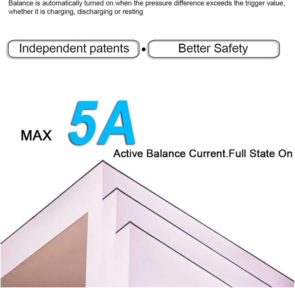 JK BMS Battery Equalizer Jk Bms Active Balance Bms 8S 12S 13S 14S 16S 17S 20S 24S Smart Bms 60A 80A 100A 150A 200A 600A Lifepo4 Li-Ion Lto Battery Battery Protection Module (Color : B5A25S60P, Size