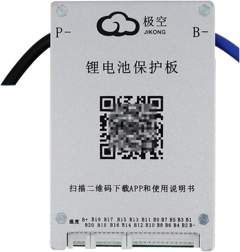 JK BMS Battery Equalizer JK BMS Smart 1A Active Balance 4S~24S LiFePo4 Li-ion LTO 18650 Battery 40A~200A BT RS485 CAN Smart BMS Battery Protection Module (Color: B2A25SRP, Size: BMS)