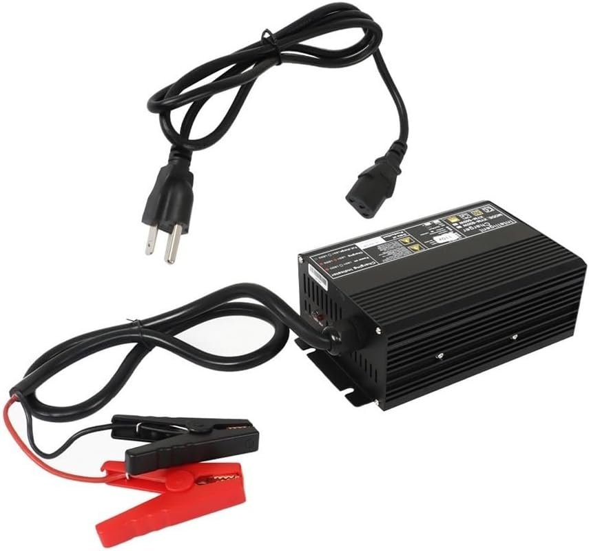 LifePO4 14.6V 30A Smart Battery Charger with 12V Lithium Iron Deep Cycle and Maintenance Charger Part