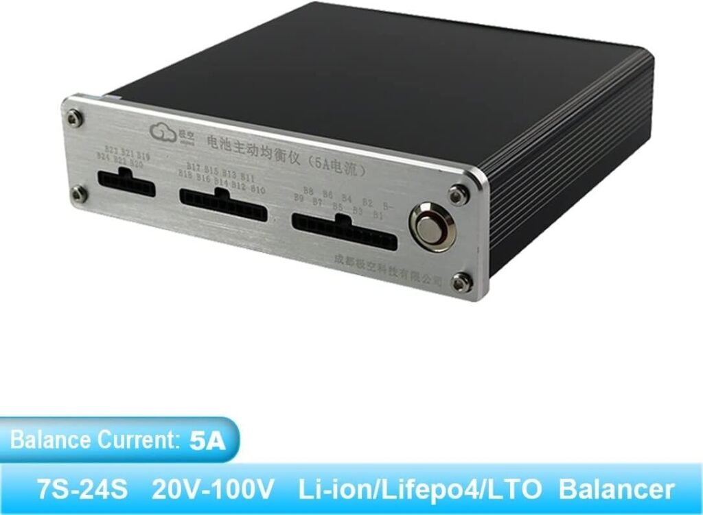 NURII JK BMS Battery Protection Module JK Smart Active Balancer 8S 13S 16S 17S 24S 5A Supercapacitor Li-ion Lifepo4 LTO Battery App Storage Balance Board Battery Board Module