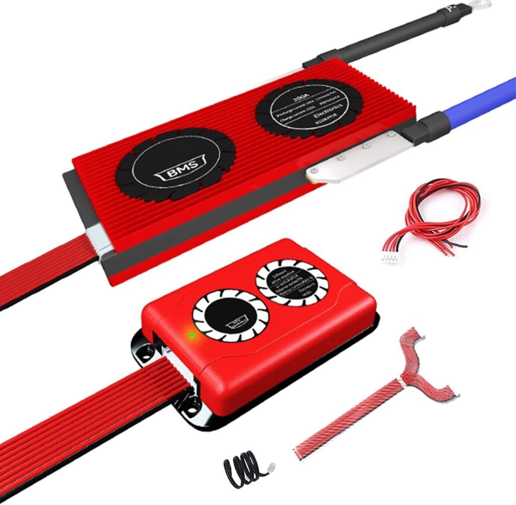 Whole Group Active Balancer 3S-10S 1A Battery Management System 30A-500A 12V-36V Lifepo4 Lithium Lipo Battery Equalization Energy Transfer Board Capacitor Equalizer with Sampling Cable ( Color : LiFeP