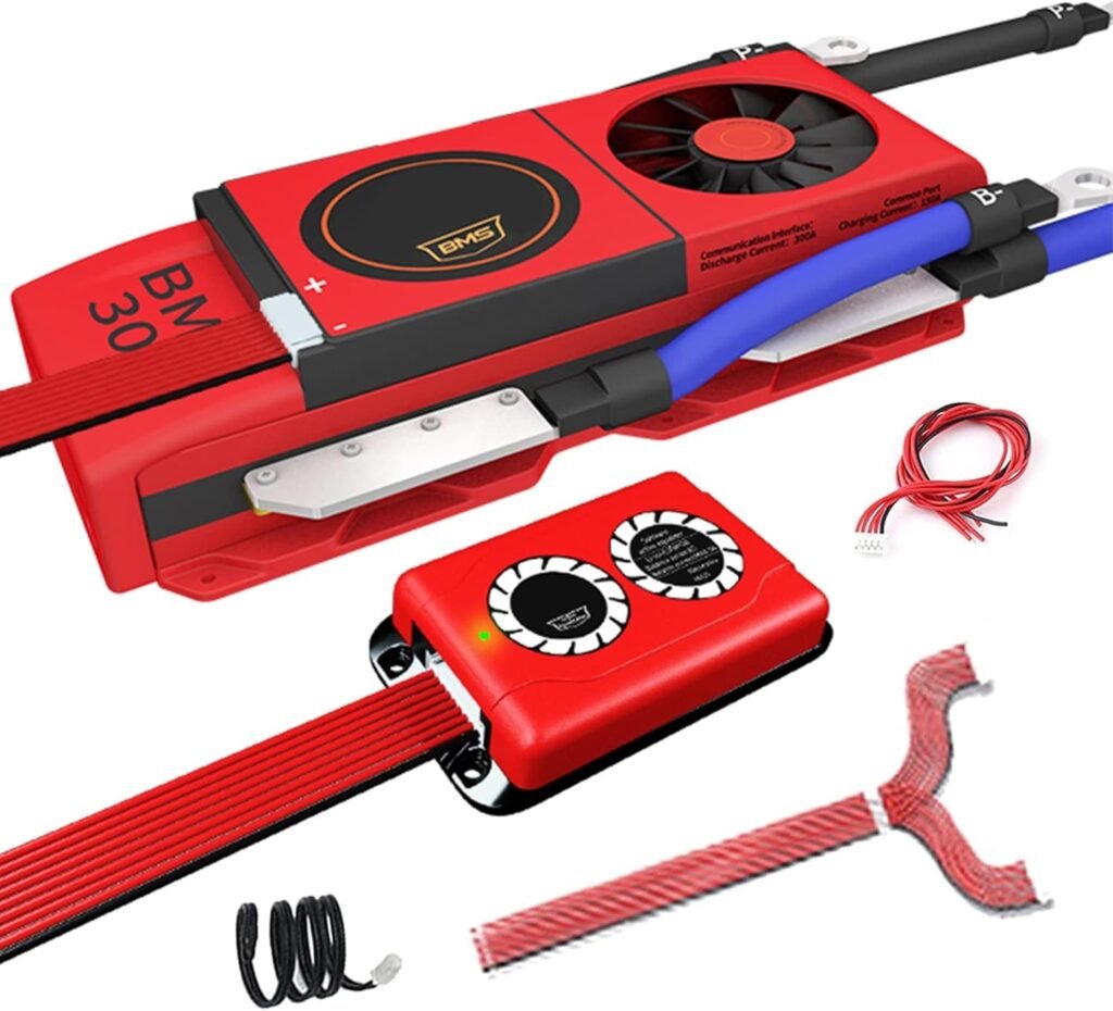 Whole Group Active Balancer 3S-10S 1A Battery Management System 30A-500A 12V-36V Lifepo4 Lithium Lipo Battery Equalization Energy Transfer Board Capacitor Equalizer with Sampling Cable ( Color : LiFeP