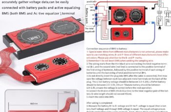 Whole Group Active Balancer 12V-36V BMS review