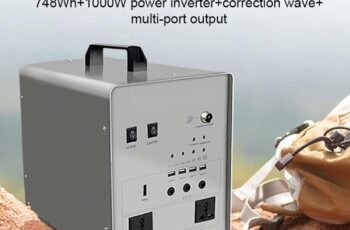 1000W 748Wh Solar Mobile LiFePO4 Battery Supply Pack review