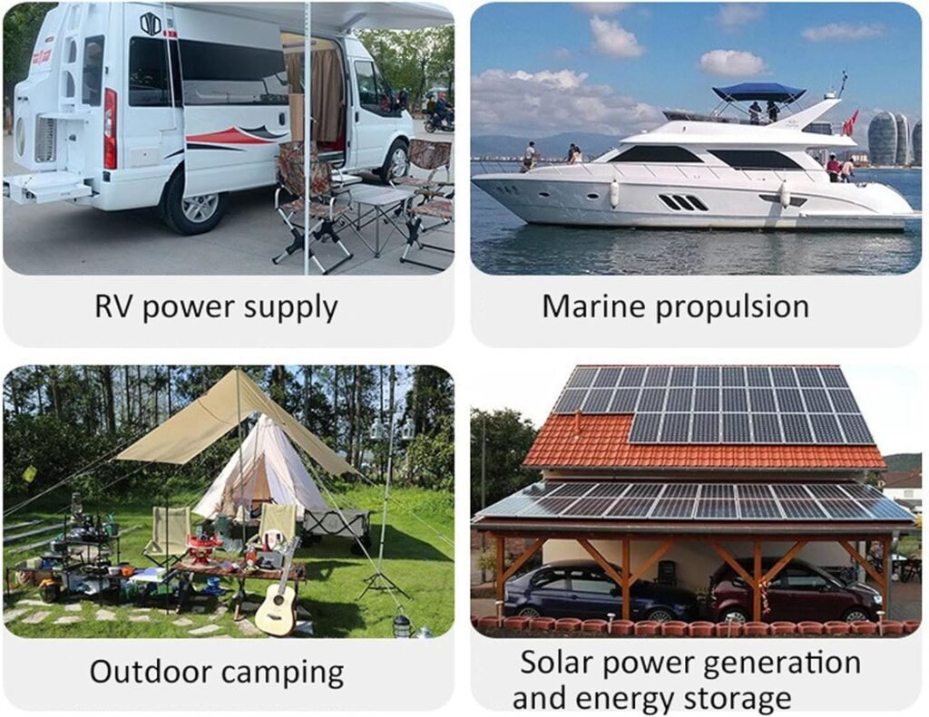 24V 100Ah 150Ah 200Ah 300Ah LiFePO4 Battery 25.6V Lithium Batteries with 100A BMS 3500+ Rechargeable Battery for RV/Boat/Golf Trolley/Solar/Camper Battery,24V200Ah