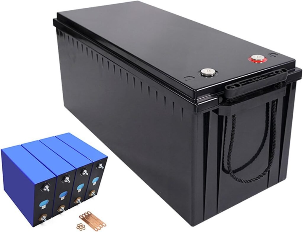 25.6V 100AH 150AH LiFePO4 Battery 24V Lithium Battery High Power Home Reserve Power Electric Yacht RV Solar Energy Storage 24 Volts Spare Battery Pack
