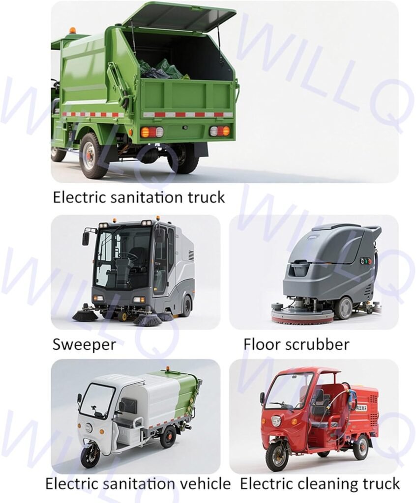 25.6V Scrubbing Robot Lithium Battery Pack 24V 100Ah 205Ah LiFePO4 Battery Deep Cycle 3000+ Times Built in BMS Protection Board