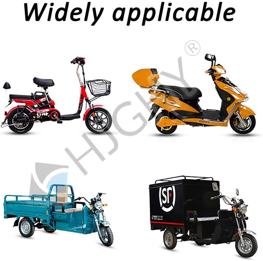 48V 60V 72V Lithium Battery 26Ah 45Ah 55Ah 63Ah 65Ah 76Ah LiFePO4 Battery for 1250W-5450W Motor Kits with Charger and Power Display