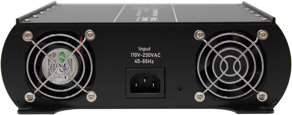 60A 12V DC to 12V DC Advanced Automatic Multi-Stage Triple Battery Charger with 30A MPPT solar input and 40A mains input for Lead Acid and Lithium Batteries