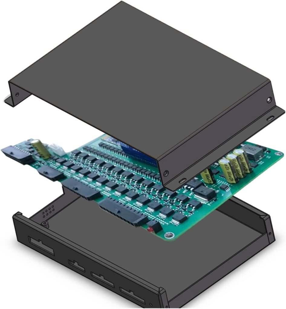 JK BMS Battery Equalizer 14-24S 600A 5A Smart BMS with Active Balancer BT App for LiFePO4 Lithium Li-ion LTO Battery for 36V 48V 60V Battery Protection Module