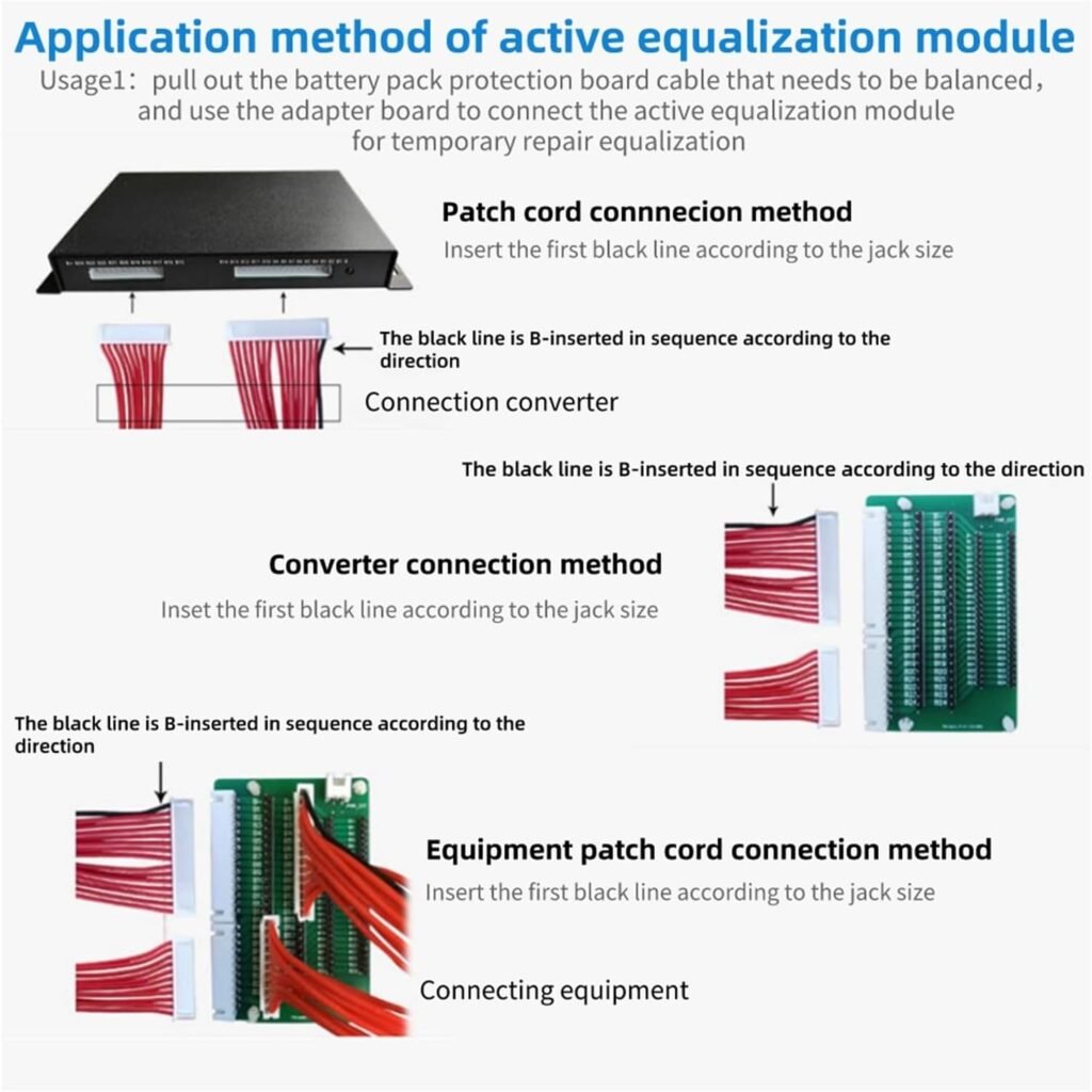 JK BMS Battery Equalizer 5A Active Equalizer Balancer 3S 4S 7S 6S 8S 17S 24S Lifepo4 Lithium Lin-ion Lipo LTO Battery Energy active equalization Battery Protection Module