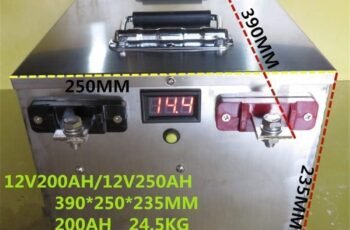 Lifepo4 24V 300AH Solar Battery Review