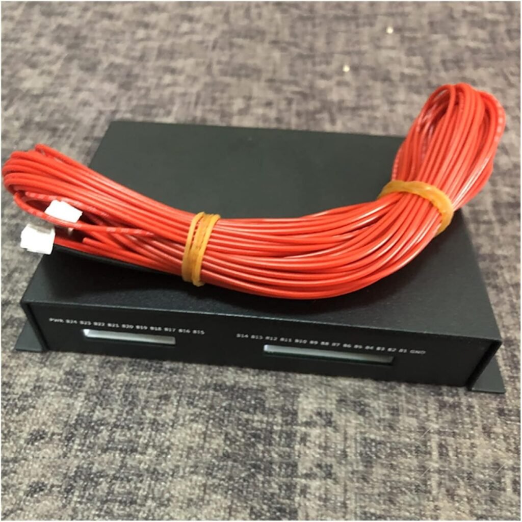 NURII JK BMS Battery Protection Module 1A 2A 5A 10A Balance Lithium Battery Active Equalizer, 2S ~ 24S BMS Li-ion Lifepo4 LTO JK Balancer Protection Board 4S Battery Board Module (Color : 5A)