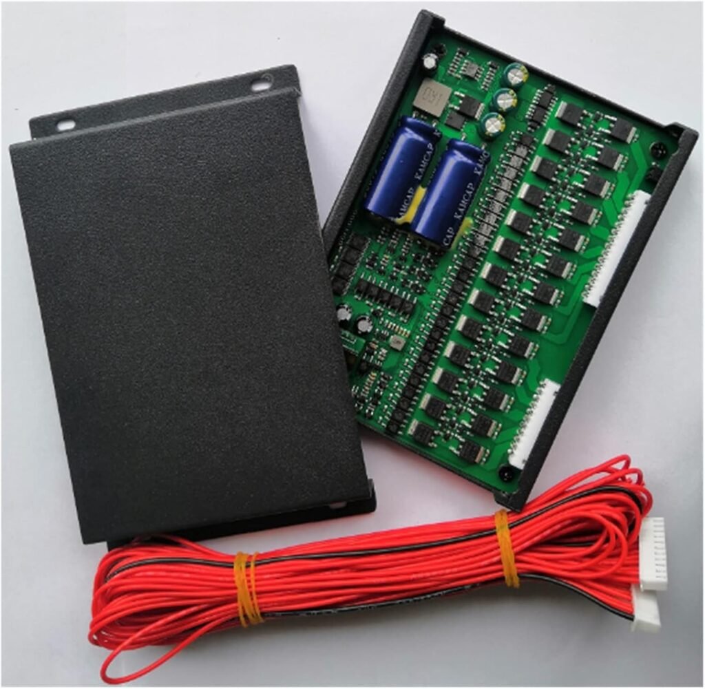 NURII JK BMS Battery Protection Module 1A 2A 5A 10A Balance Lithium Battery Active Equalizer, 2S ~ 24S BMS Li-ion Lifepo4 LTO JK Balancer Protection Board 4S Battery Board Module (Color : 5A)