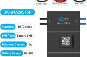 Smart BMS Active Balance JK-B1A20S15P review