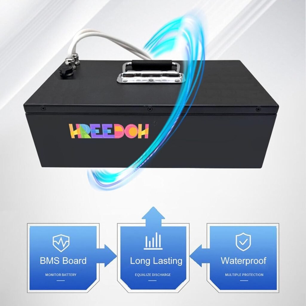 24V LiFePO4 Battery 24Ah 30Ah 50Ah 60Ah Lithium Iron Phosphate Battery for 550W 700W 1200W 1500W AGV Car Motor with BMS