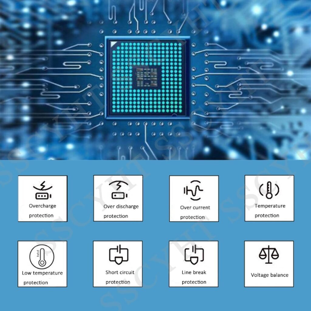 24V LiFePO4 Battery 24V 200AH Lithium Iron Phosphate Battery Built-in BMS Rechargeable AGV Robot Battery for Floor Scrubber/Golf Cart/Transporter/Forklift/RV Backup Battery