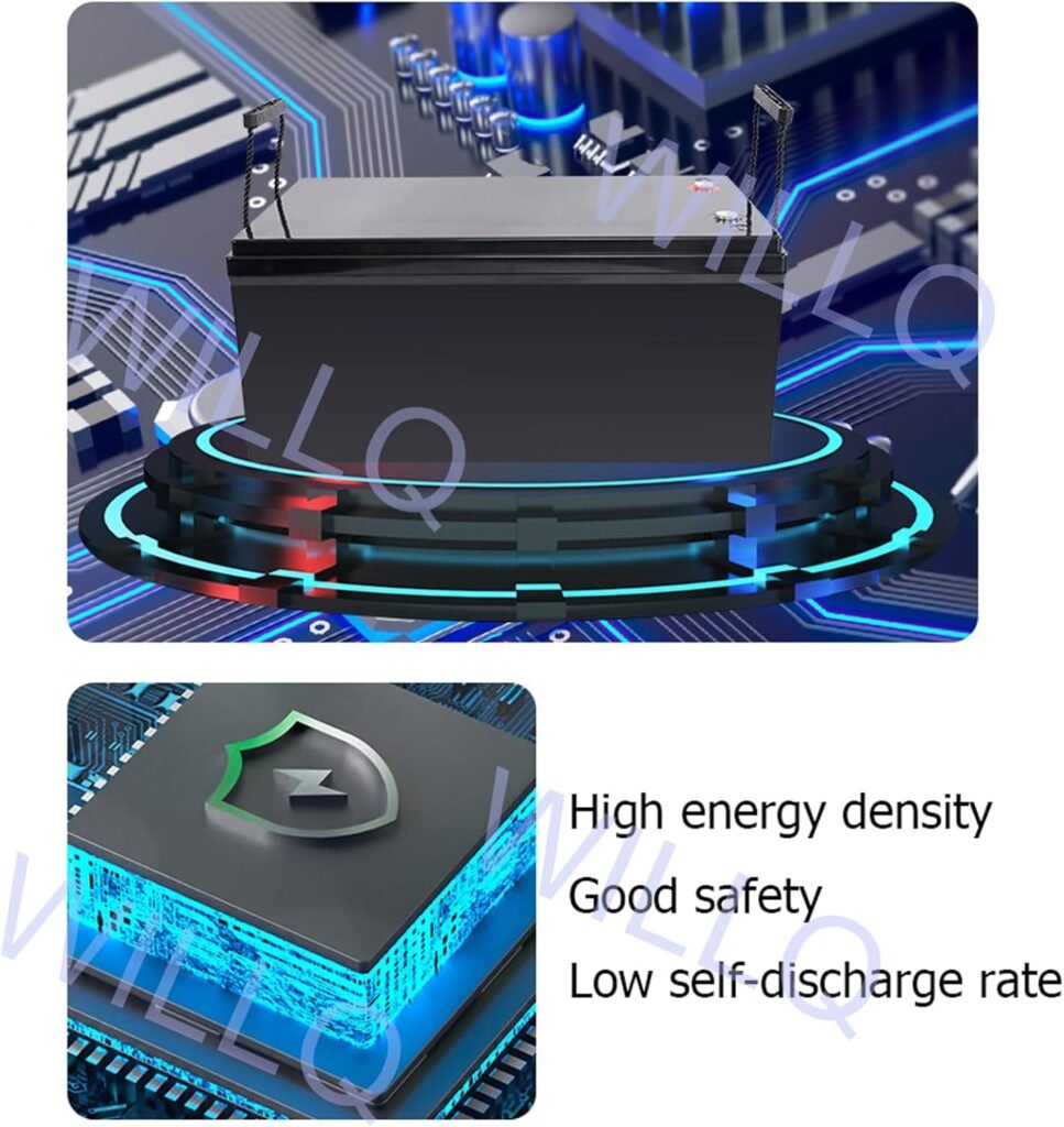 25.6V 100AH 150AH LiFePO4 Battery 24V Lithium Battery High Power Home Reserve Power Electric Yacht RV Solar Energy Storage Spare Battery Pack