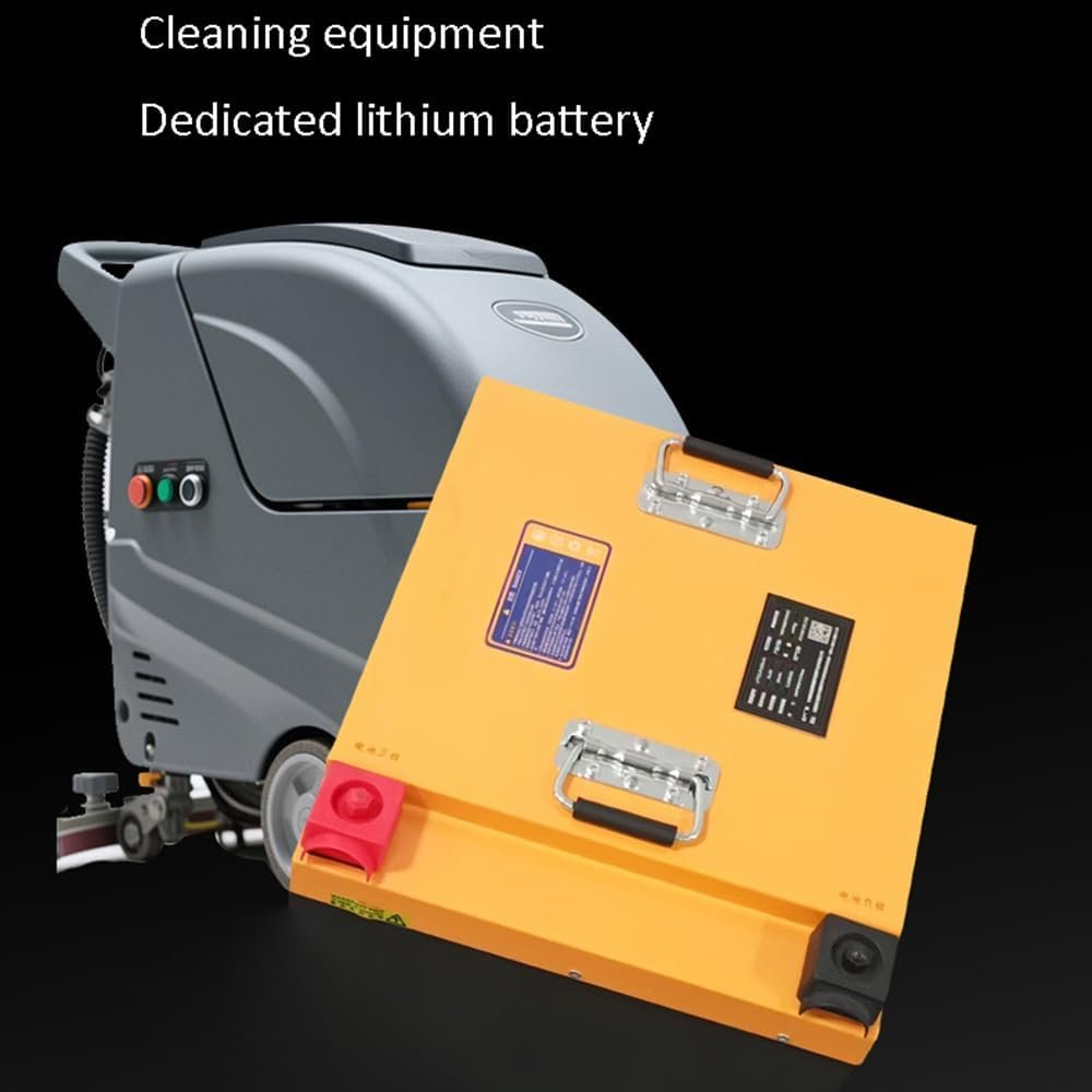 25.6V 100Ah 205Ah Floor Scrubber LiFePO4 Lithium Iron Phosphate Battery 24V Sweeping Robot Battery for 0-5250W Motor with Charger