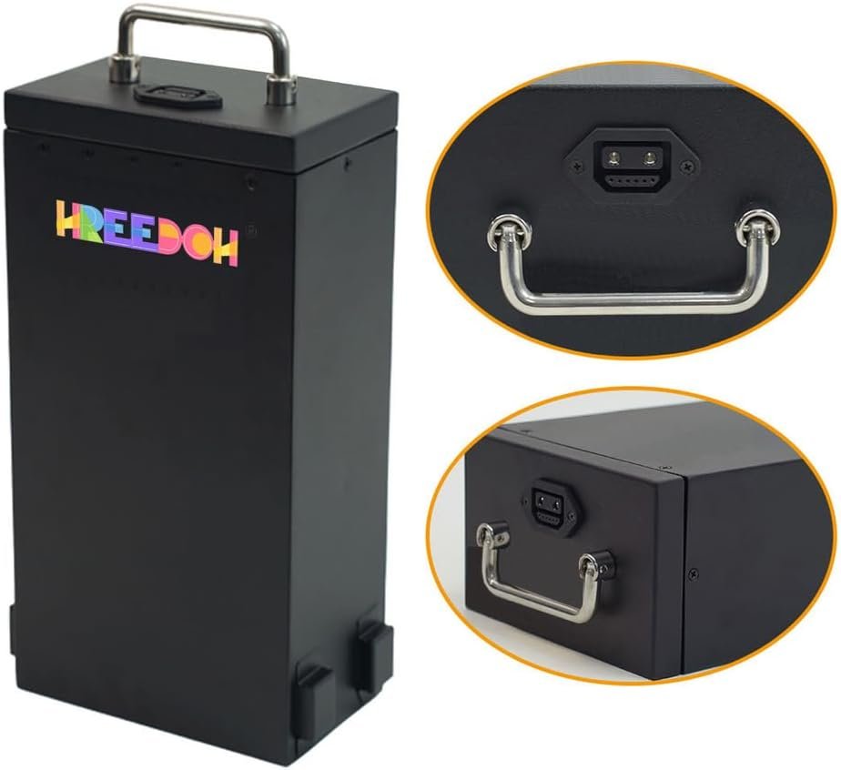 48 Volt Electric Pallet Jack Battery 48V 20AH Lithium Iron Phosphate Battery for 0-960W Motor Kit with Handle 48 Volt Electric Pallet Jack Battery 48V 20AH Lithium Iron Phosphate Battery for 0-960W Motor Kit with Handle