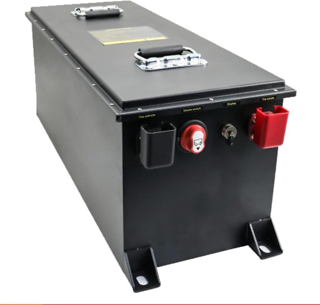 48 Volt Lithium Iron Phosphate Battery 48V Golf Cart Battery 100AH 150AH 200AH LiFePO4 Battery Built in BMS Tourist Sightseeing Car Battery