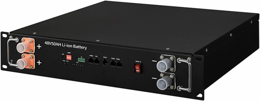 48V 50Ah Lifepo4 Battery Deep Cycle Energy Storage Rechargeable,Cabinet Type Household Energy Storage Lithium Iron Phosphate Battery,with CAN/RS485/WIFI/4G/Bluetooth Communication Function