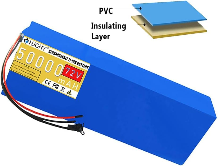 72V 50Ah Lithium Battery Pack Replacement 72 Volt Rechargeable Lithium Battery with Charger for 0-3600W Mobility Scooter Motor 72V 50Ah Lithium Battery Pack Replacement 72 Volt Rechargeable Lithium Battery with Charger for 0-3600W Mobility Scooter Motor