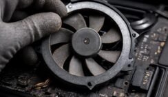 Inspecting Cooling Fans and Internal Components for Wear