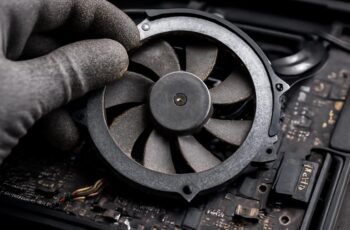 Inspecting Cooling Fans and Internal Components for Wear