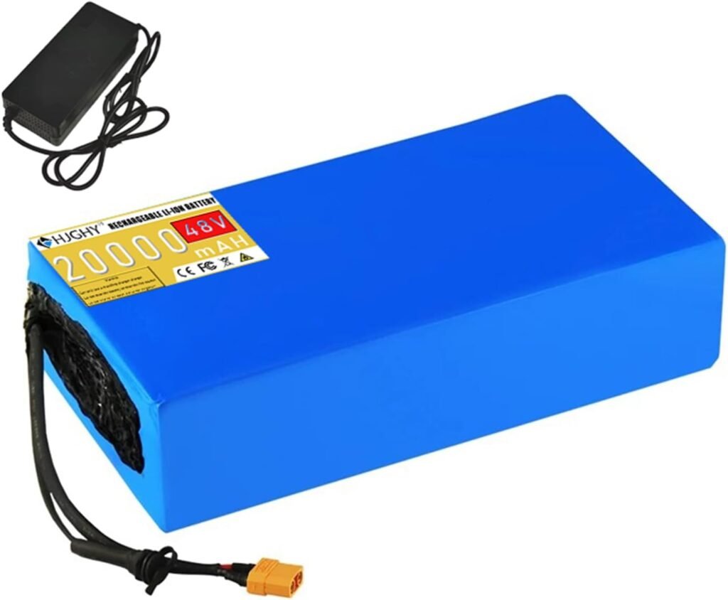48V 20Ah 30Ah 40Ah Lithium-ion Battery Pack Volt Lithium Battery Replacement with Charger BMS Protection Board for 500W 1500W 2000W Motor 48V 20Ah 30Ah 40Ah Lithium-ion Battery Pack Volt Lithium Battery Replacement with Charger BMS Protection Board for 500W 1500W 2000W Motor