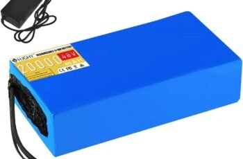 48V 20Ah 30Ah 40Ah Lithium-ion Battery Pack 48 Volt Lithium Battery Replacement with Charger BMS Protection Board for 500W 1500W 2000W Motor